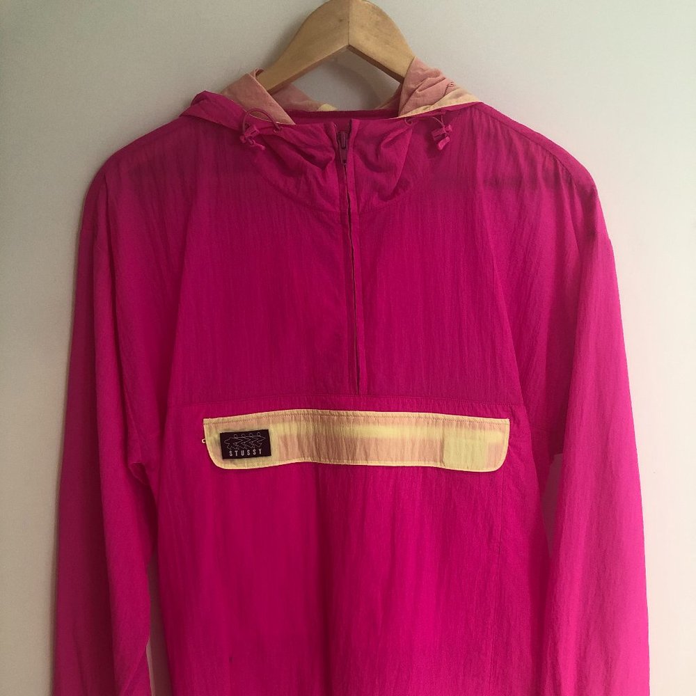 Stüssy pink jacket